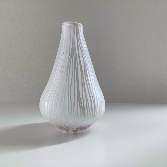 Bocciolo展 中野由紀子さん白い花器_b0353974_23354691.jpg