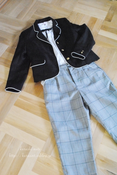 小学生と母の * 卒業式&入学式コーデ_b0351624_18554575.jpg