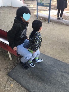 八尾もくば浜寺公園へお出かけの様子♪_f0370162_15313771.jpg