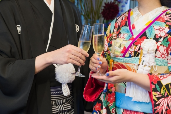 白無垢から早変わり!幸せの文様がお二人の門出をお祝いします。_b0098077_20392104.jpg