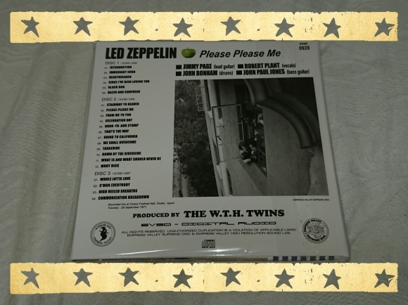 LED ZEPPELIN / PLEASE PLEASE ME_b0042308_18151357.jpg