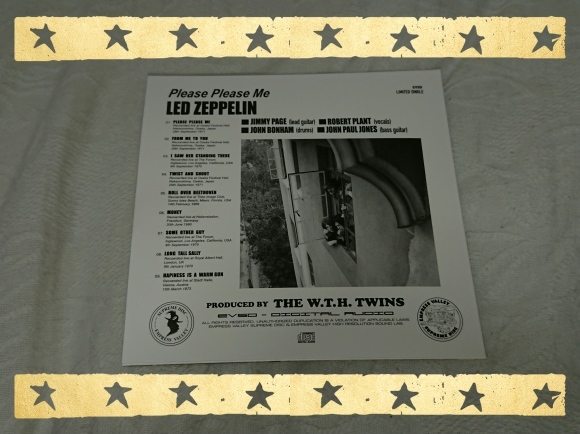 LED ZEPPELIN / PLEASE PLEASE ME with From Me To You and 8 other songs_b0042308_18153773.jpg