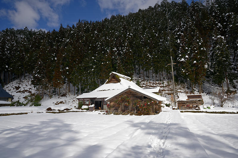 再びの雪景色!@久多_f0032011_16385593.jpg