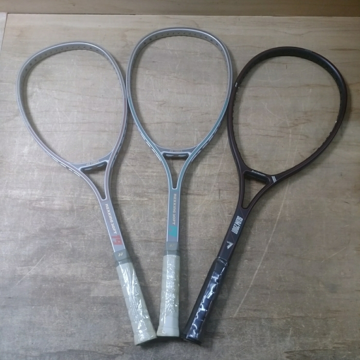 YONEX REXKING SOFT 17 軟式用 テニス ラケット 2本セット