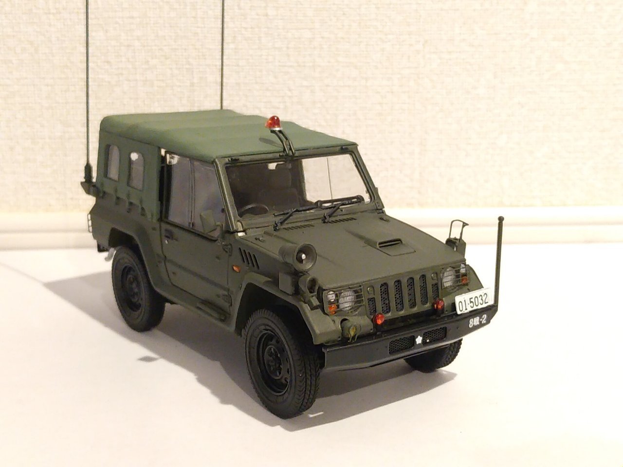 Amazon | モノクローム 1/35 陸上自衛隊 1/2tトラック 警務車輌