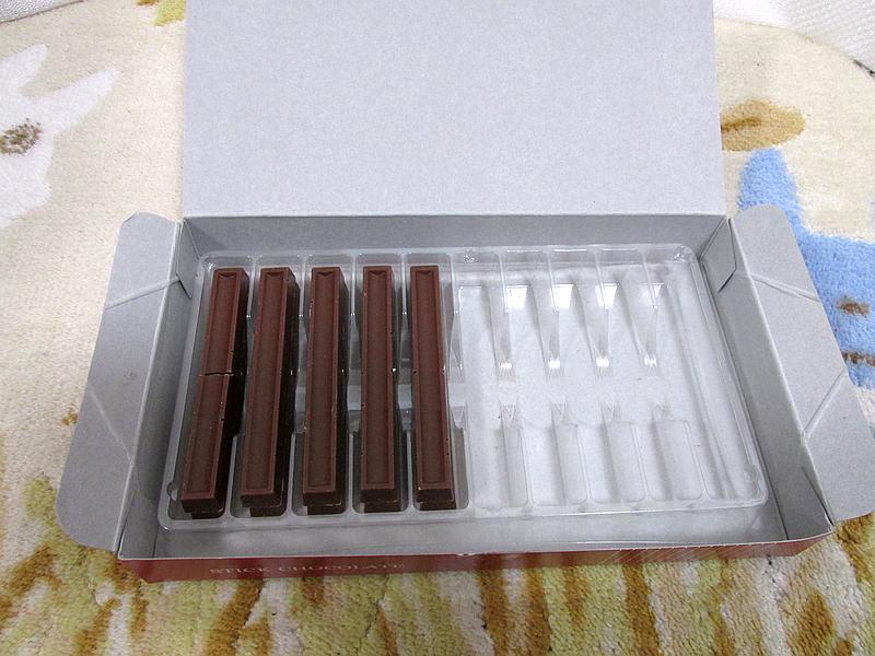 モラタメで「不二製油 スティックチョコレート」を試してみた_d0036883_12363207.jpg