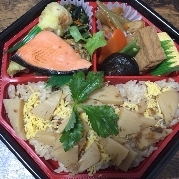 15日 竹の子ご飯弁当_a0352897_07382796.jpg