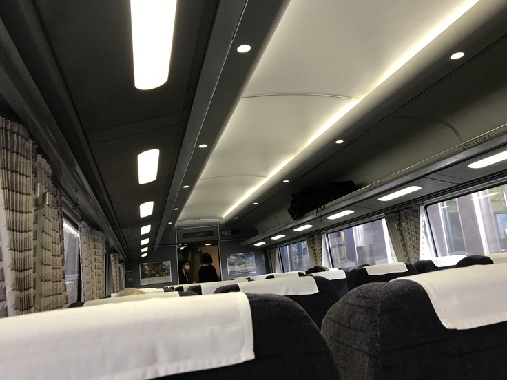 帰りもロマンスカー。_c0212604_1604497.jpg