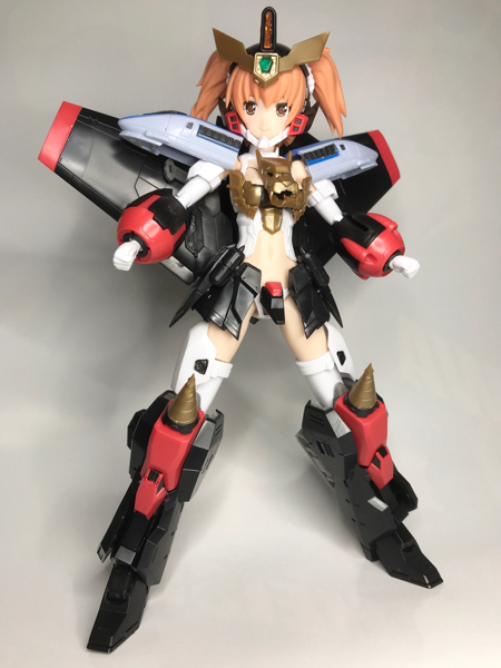 コトブキヤ勇者王ガオガイガー クロスフレームガール ガオガイガー ファイナルフュージョン Black Fantom