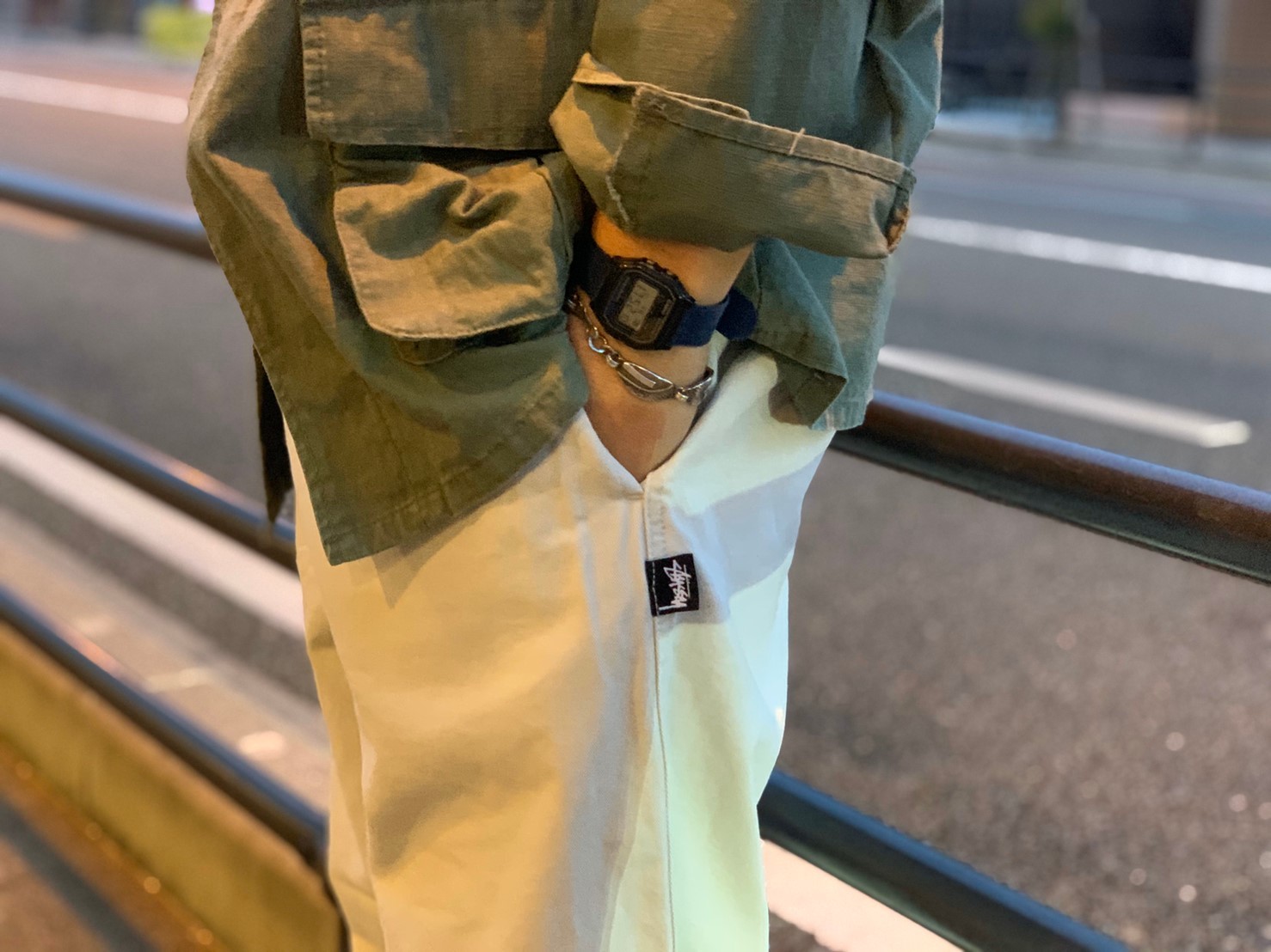 \"STUSSY\"<<BRUSHED BEACH PANT>>STYLE~NORI~_c0167336_16162050.jpg