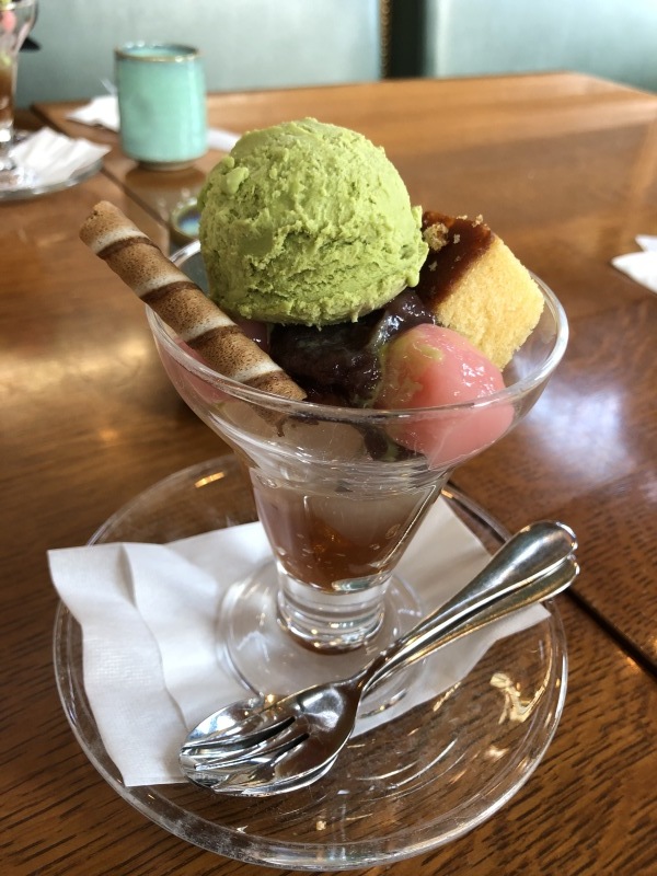 食レポ Tdsレストラン櫻 あんみつパフェ 東京ディズニーリポート