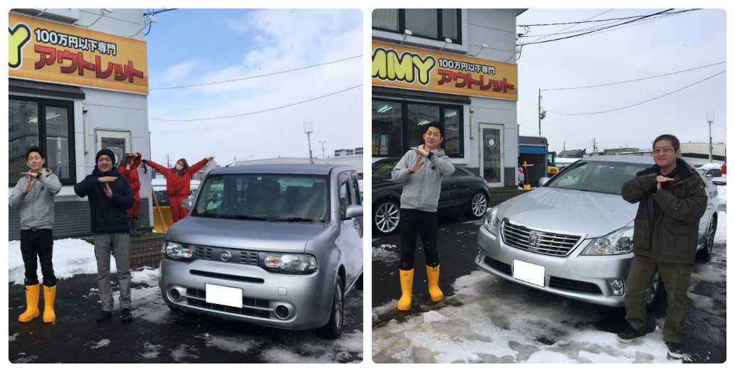 2月18日(火)☆TOMMYアウトレット☆あゆブログ٩(●˙▿˙●)۶ キューブM様納車☆クラウンH様納車★ 自社ローン・ローンサポート_b0127002_16522182.jpg
