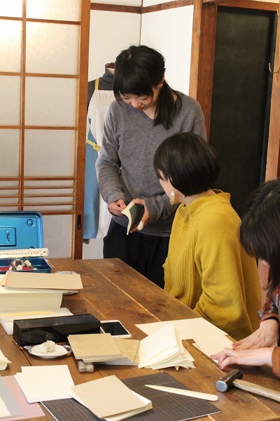 第24回にのはこ時間 『和綴じ』 すずめや_f0162302_22172982.jpg