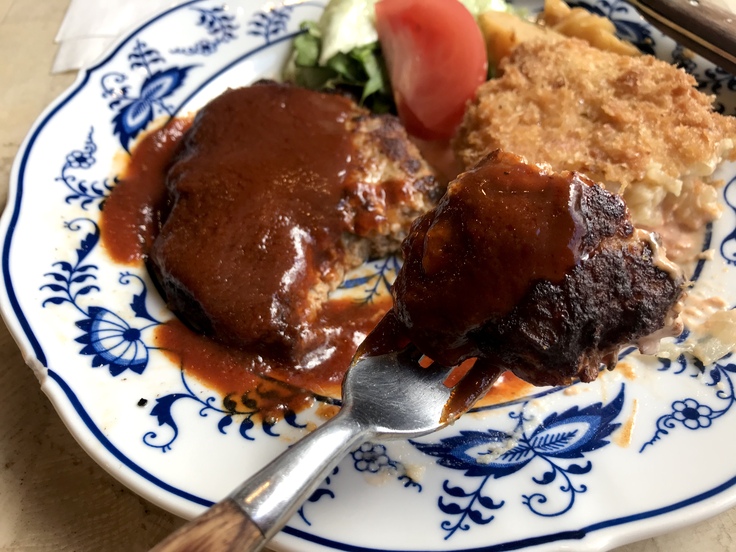 *TIFFA*今日のランチはハンバーグ&カニクリームコロッケ♪_c0212604_14322860.jpg