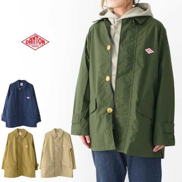 DANTON [ダントン] W's NYLON TAFFETA SPRING COAT [JD-8038NTF