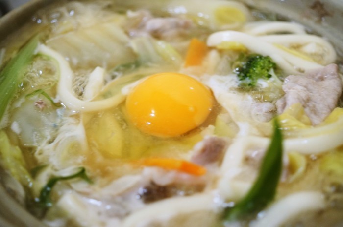 ■晩ご飯【復活!鍋焼きうどん】ご心配をおかけしました(;\'∀\')_b0033423_22332286.jpg