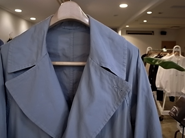 Graphpaper Garment Dyed Poplin Coat : TRUNK