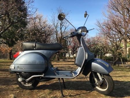 2015 Piaggio Vespa PX150 euro3 ドロミテグレー_f0123137_16421087.jpg