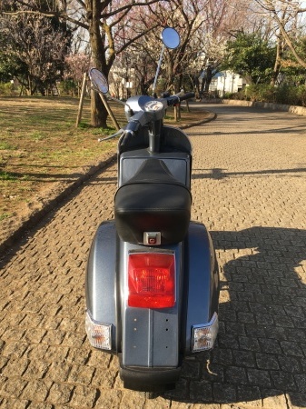 2015 Piaggio Vespa PX150 euro3 ドロミテグレー_f0123137_16522669.jpg