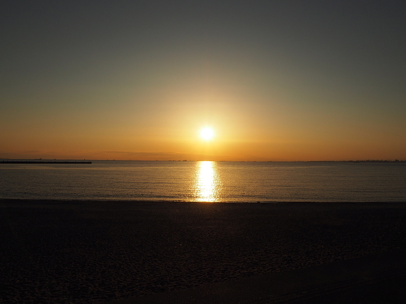 【Photo】早春のいなげの浜 Part Ⅲ ～BAY SUNSET_b0008655_17284807.jpg