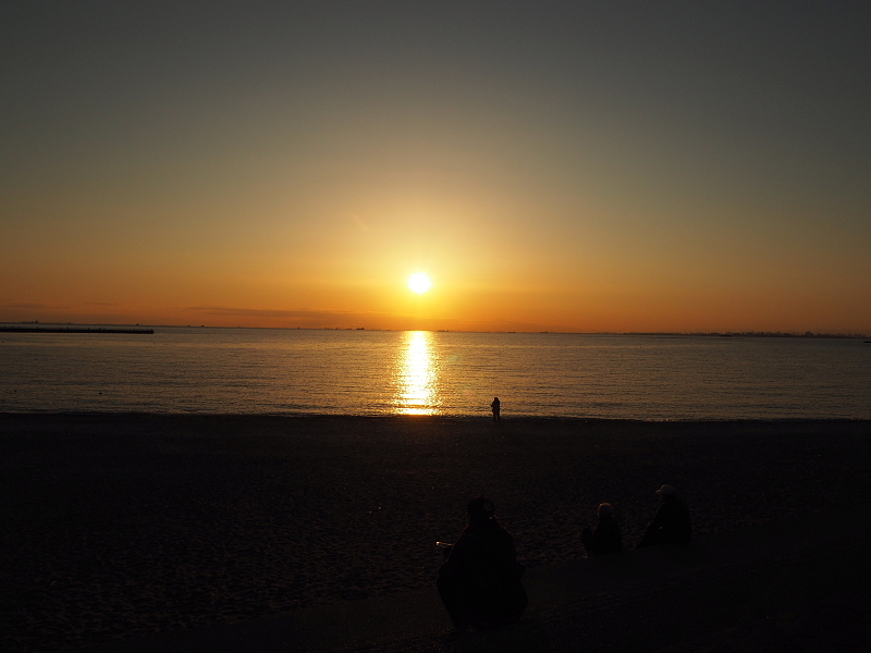 【Photo】早春のいなげの浜 Part Ⅲ ～BAY SUNSET_b0008655_17304579.jpg