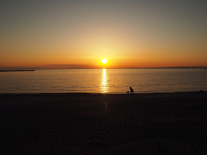 【Photo】早春のいなげの浜 Part Ⅲ ～BAY SUNSET_b0008655_17332412.jpg