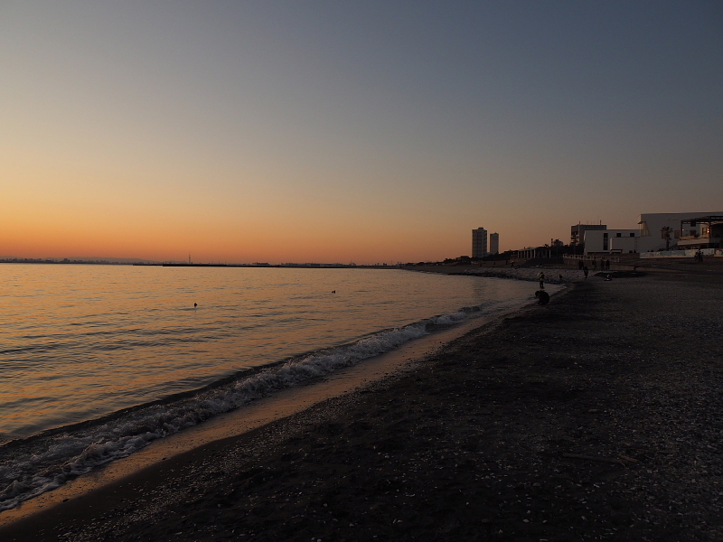 【Photo】早春のいなげの浜 Part Ⅲ ～BAY SUNSET_b0008655_17475694.jpg