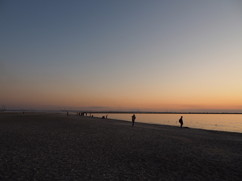 【Photo】早春のいなげの浜 Part Ⅲ ～BAY SUNSET_b0008655_17481396.jpg