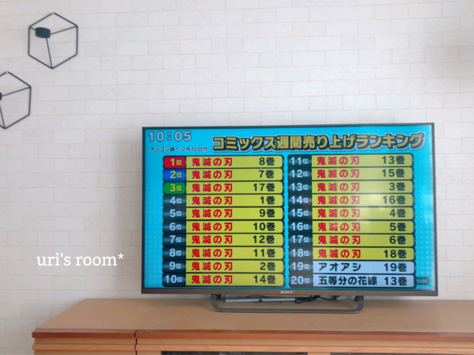 入学式に…プチプラセットアップ！それから…我が家でも大ブーム！！鬼滅の刃！！_a0341288_12503650.jpg
