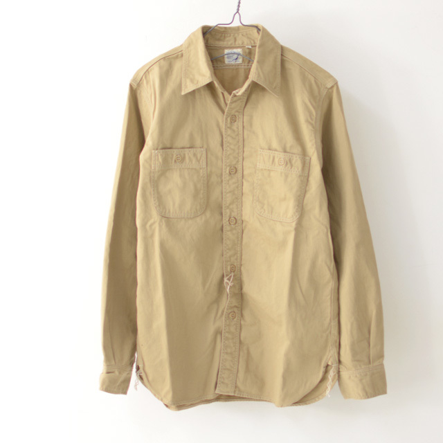 orslow [オアスロウ] M WORK SHIRT KAHKI TWILL [01-8070-40] ワーク 