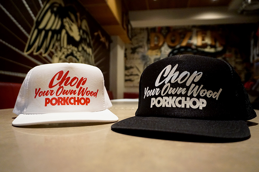 PORKCHOP GARAGE SUPPLY -CHOP YOUR OWN WOOD CAP-_f0139917_19065891.jpg