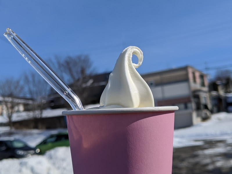 カマンベールチーズソフトと牛乳ソフトのミックス レストランみやもと 勇払郡安平町早来栄町 eihoのブログ2 カマンベールチーズソフトと牛乳ソフトのミックス レストランみやもと 勇払郡安平町早来栄町 eihoのブログ2