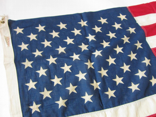 ヴィンテージ 星条旗 48星 アメリカ 国旗 旗アメカジ ハーレー