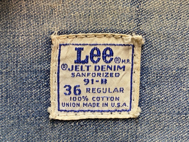 2月26日(水)マグネッツ大阪店ヴィンテージ入荷!!#1 Lee編! 91-J 2月26日(水)マグネッツ大阪店ヴィンテージ入荷!!#1 Lee編! 91-J