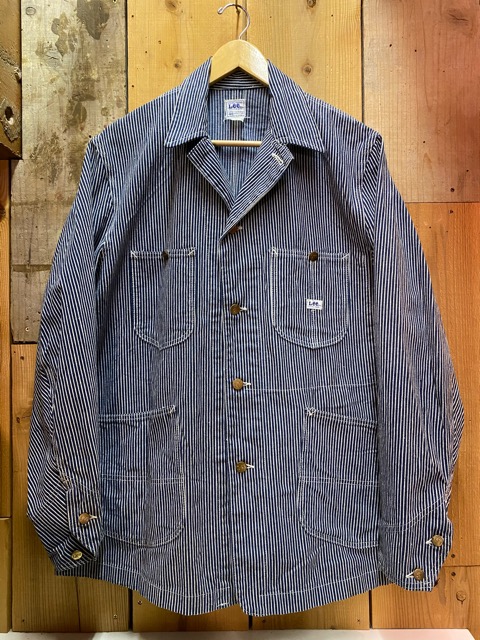 けー　Lee 　ヒッコリー　カバーオール サイズ38　復刻　91-J けー様専用 Lee ヒッコリー カバーオール サイズ38 復刻 91-J