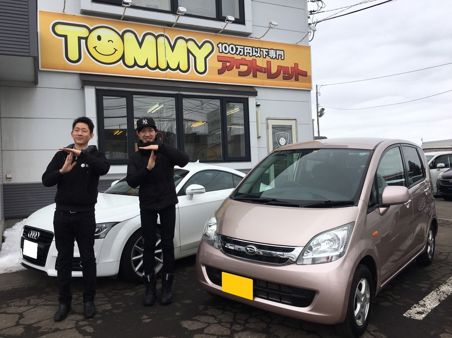 2月22日(土)☆TOMMYアウトレット☆あゆブログฅ(ミ・ﻌ・ミ)ฅ ムーヴK様納車☆ ティーダK様ご成約♪_b0127002_17375240.jpg