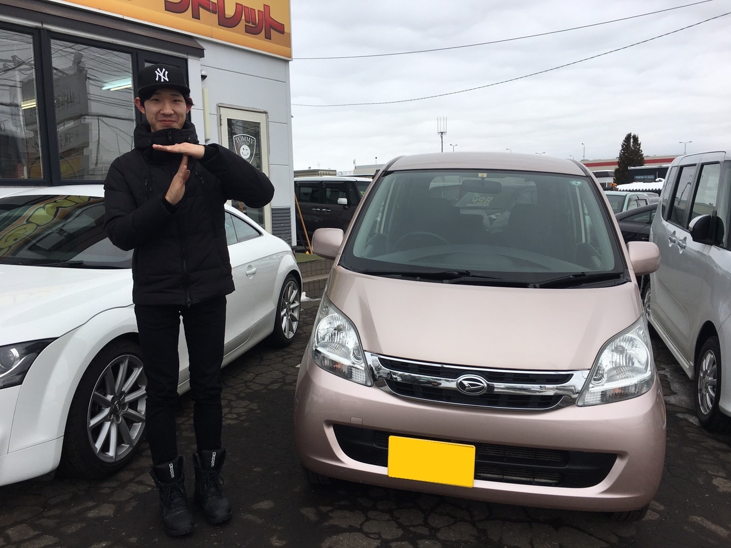 2月22日(土)☆TOMMYアウトレット☆あゆブログฅ(ミ・ﻌ・ミ)ฅ ムーヴK様納車☆ ティーダK様ご成約♪_b0127002_17380102.jpg