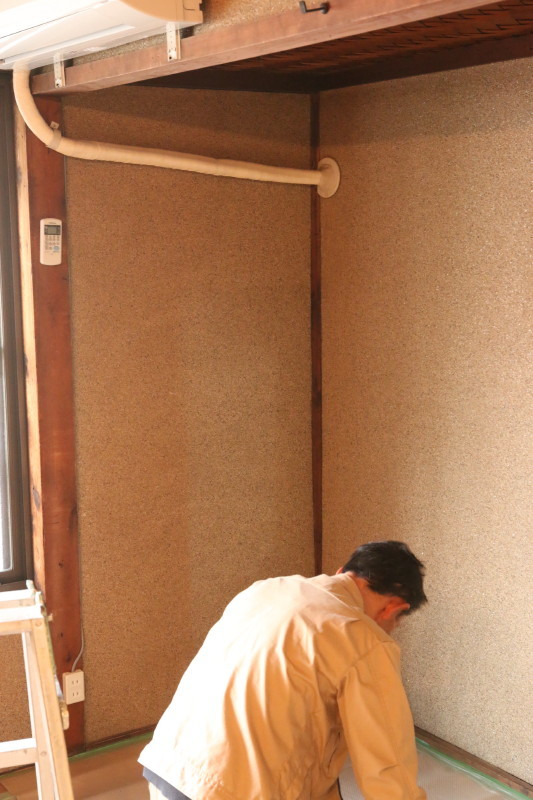 イカシタ壁(珪藻土)と作品展示と TANEYA2階 なごみの華 _c0074553_10281411.jpg