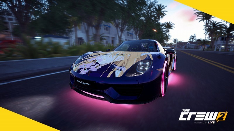ゲーム「THE CREW2 狂気のピンク野郎になりました&新たに痛車作成中」_b0362459_13173048.jpg