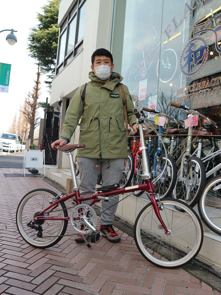 2月22日　渋谷　原宿　の自転車屋　FLAME bike前です_e0188759_19032103.jpg