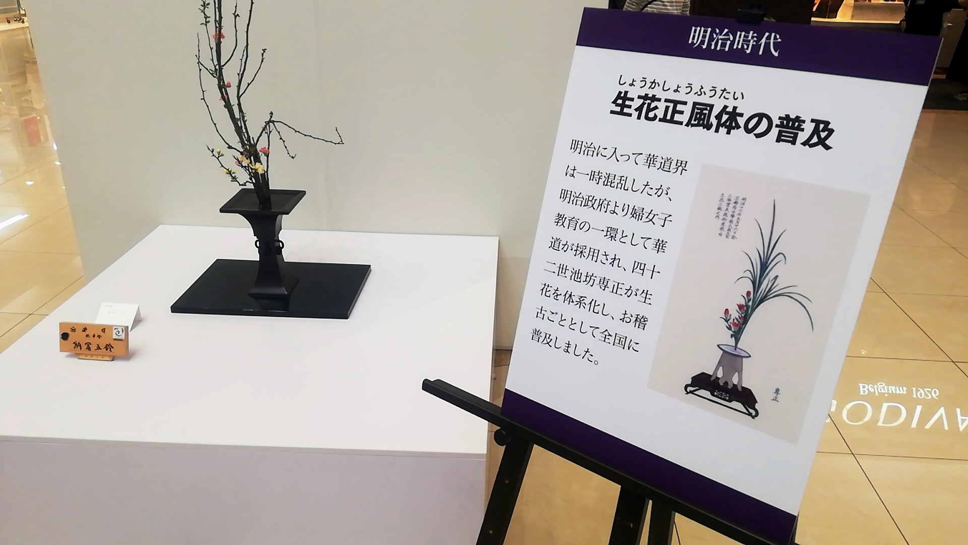 ゆめタウン佐賀開催の池坊展へ_d0195183_20120659.jpg
