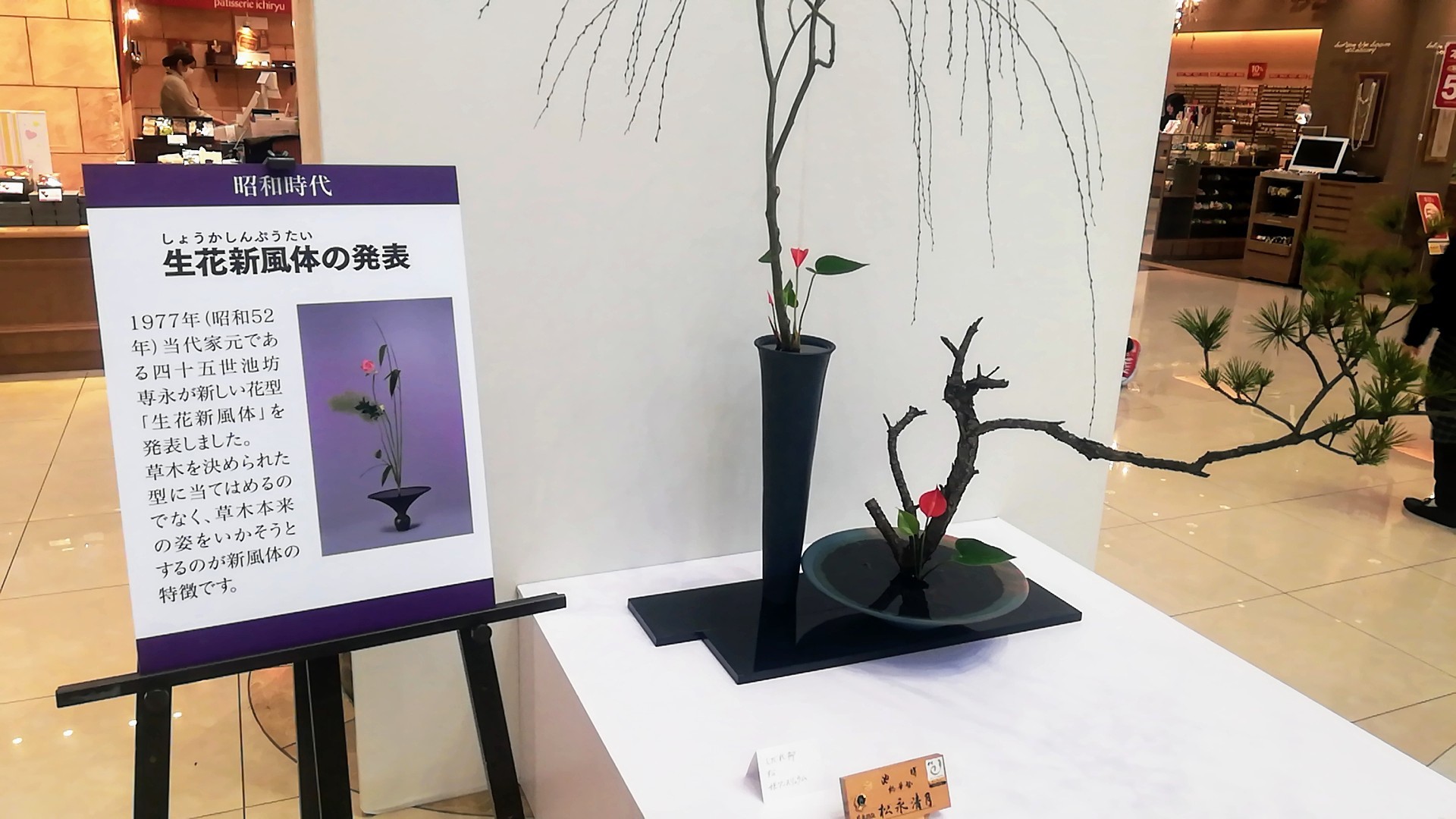 ゆめタウン佐賀開催の池坊展へ_d0195183_20130609.jpg
