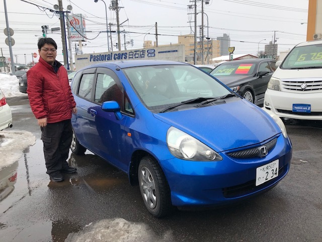 ★ランクルプラド現行型　ご成約頂きましたッ！(*^_^*)★（白石店）_c0161601_11561556.jpg