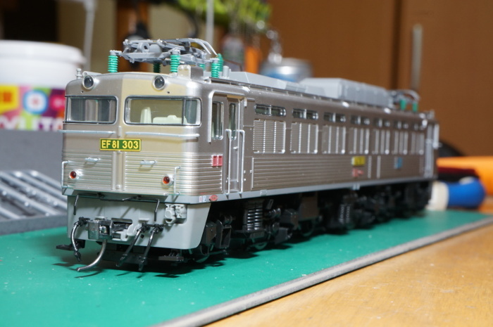 天賞堂 HOゲージ EF81形 300番台 関門機 緑ナンバー 試走程度 鉄道