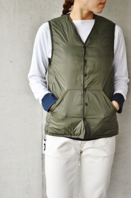 春に・・・ Light DOWN VEST ★_d0152280_10041827.jpg