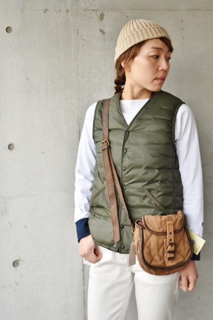春に・・・ Light DOWN VEST ★_d0152280_10063106.jpg