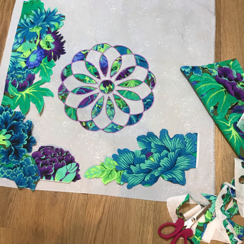リバースアップリケの続き Quilt ｓｔｕｄｉｏ Jun