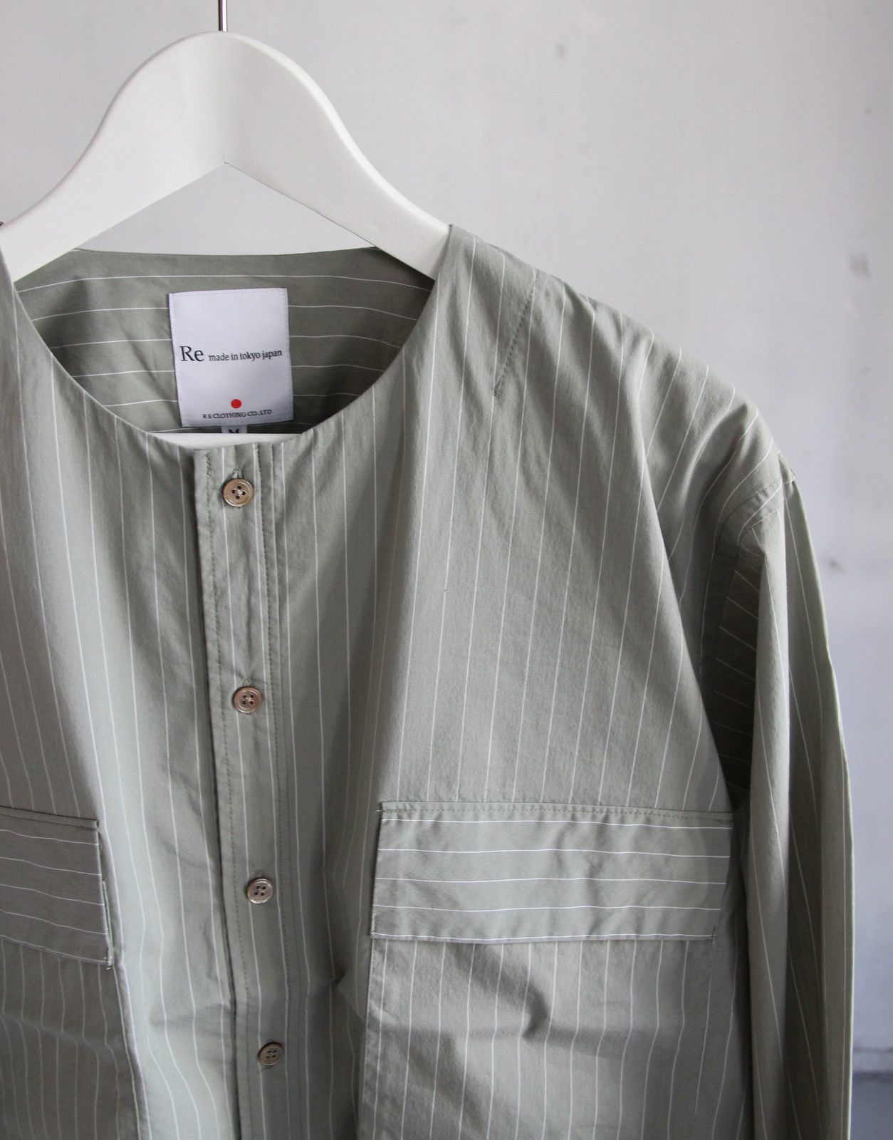 Cotton Nylon Broad Shirt Cardigan_c0379477_17014202.jpeg