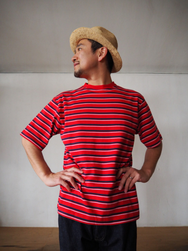 LENO MULTI BORDER BIG T-shirt_e0357389_15382120.jpg