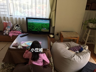 小豆姫の襲撃とリメイクスカート♪_f0372998_22290647.jpg